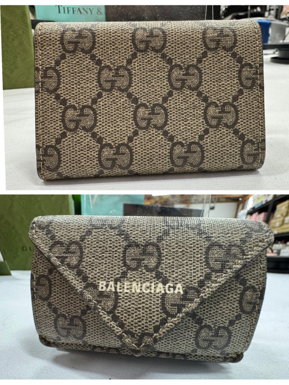 Authentic Gucci With Balenciaga Wallet - Picture 3 of 9